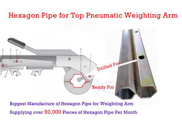 Hexagonal Steel Tubing for Weighting Arms - Shandong Tieyi Precision ...